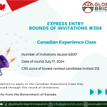 Global Bridge Immigration - Express Entry Round 304 Draw