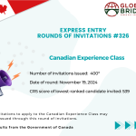 Global Bridge Immigration - Express Entry Round 326 Draw